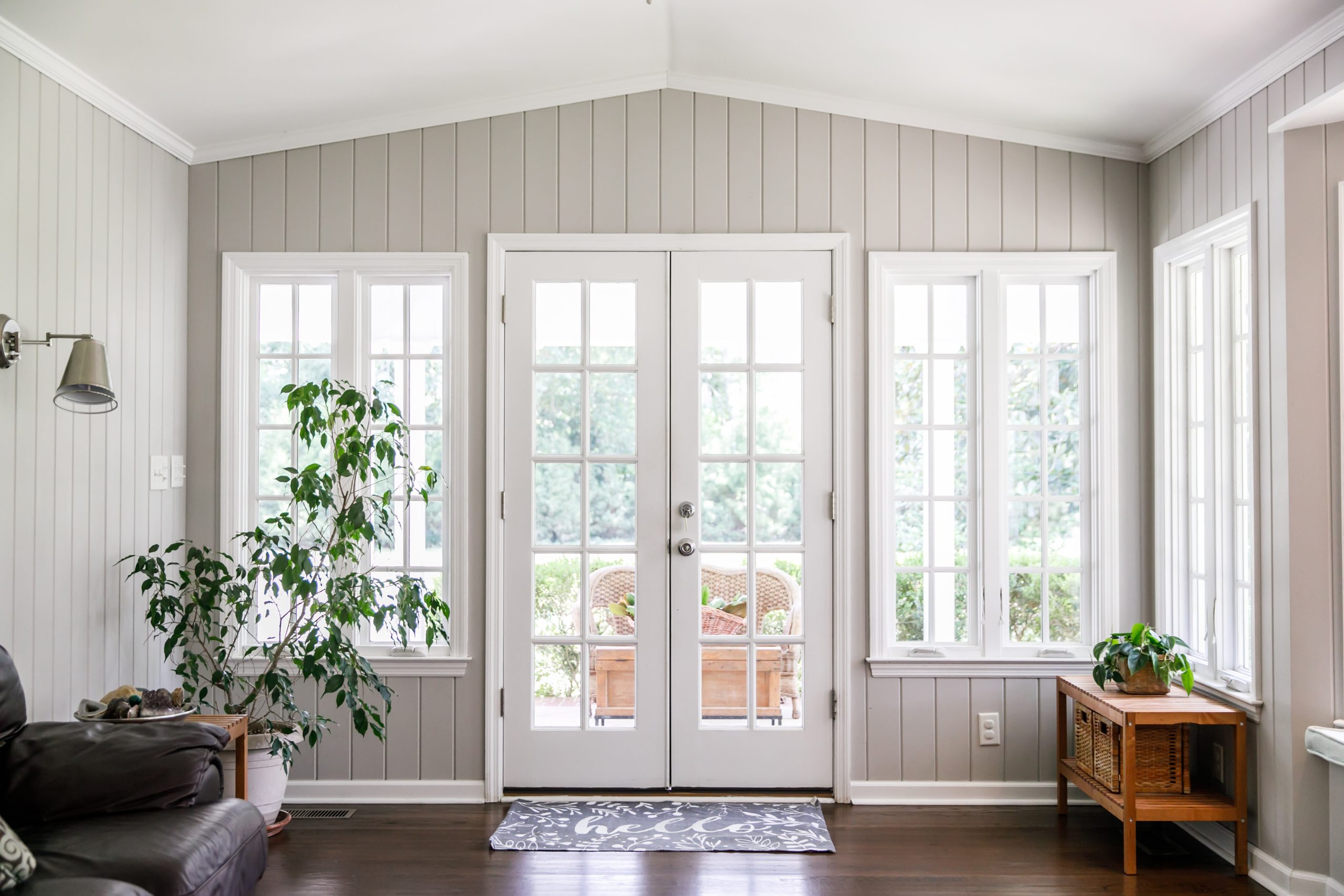 Large sun room remodel image