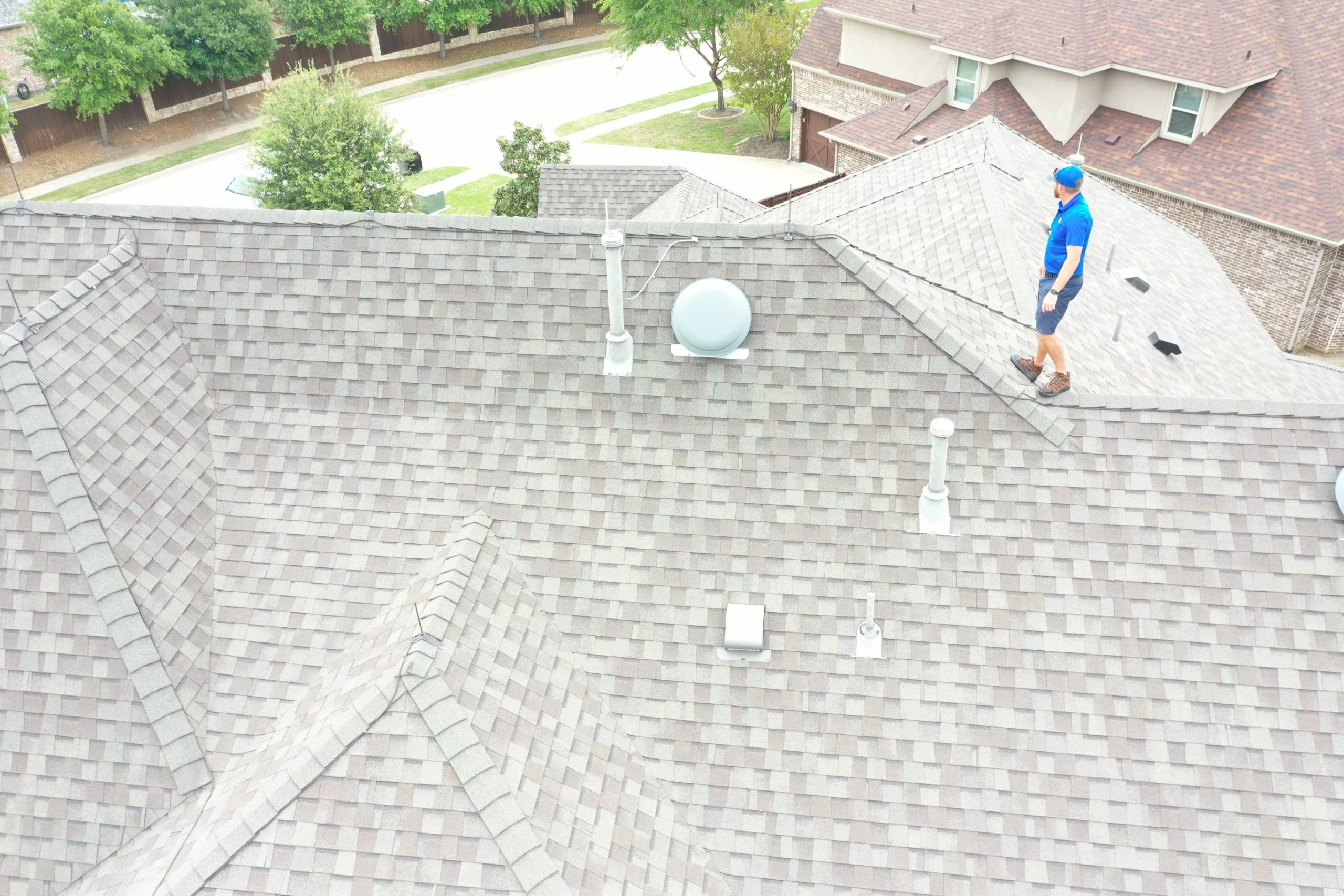 Cook DFW Residential Roofing project around Dallas, Texas