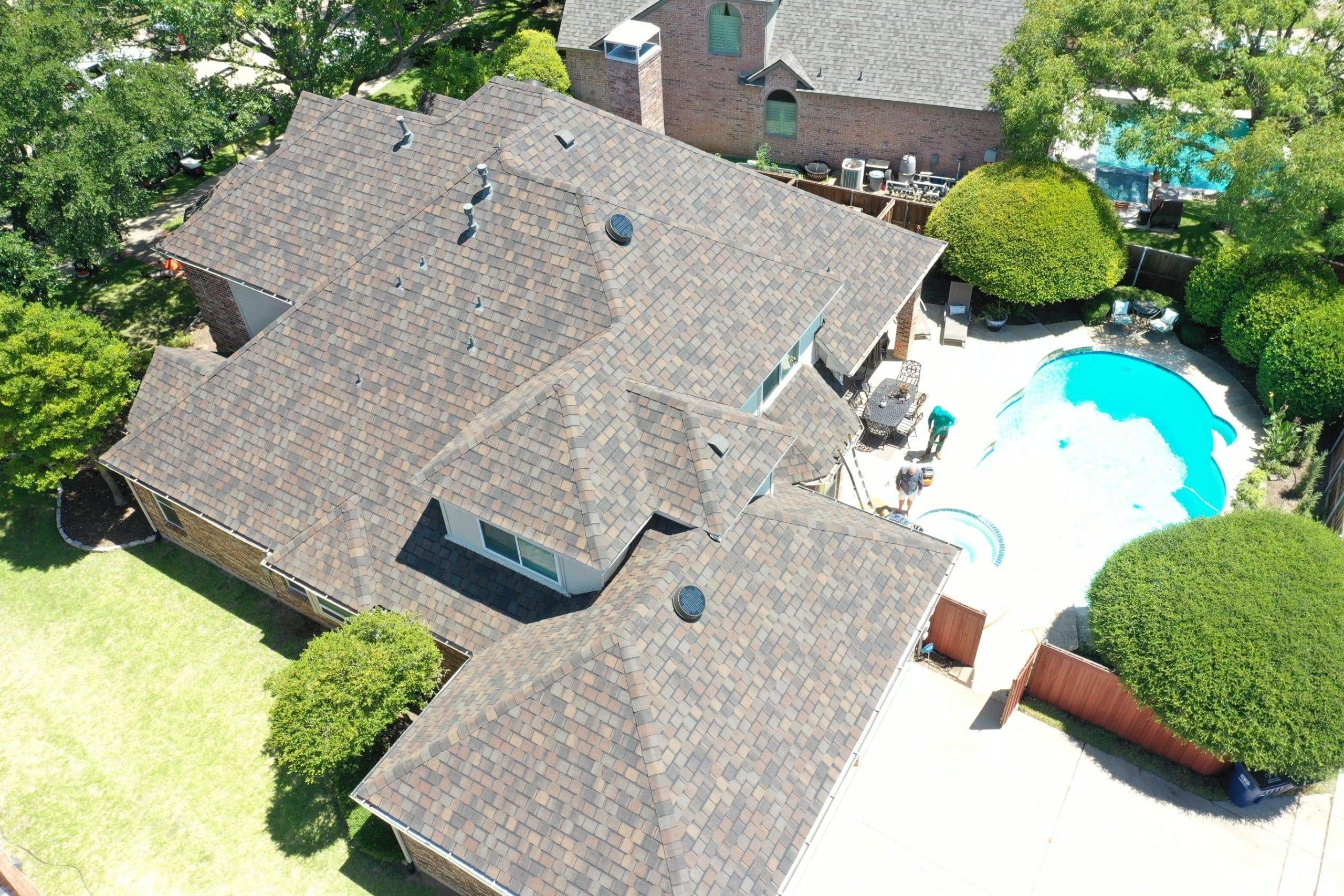 Cook DFW Residential Roofing project around Dallas, Texas